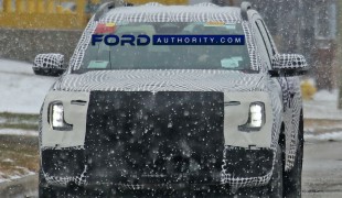 Шпионские фото Ford Ranger Tremor 2023 года