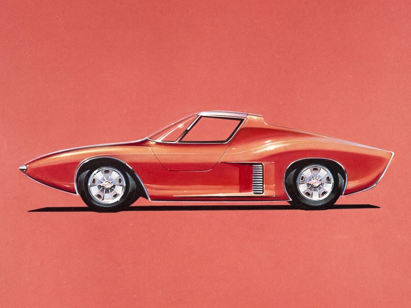Архивные эскизы GT40 фото 2 - превью