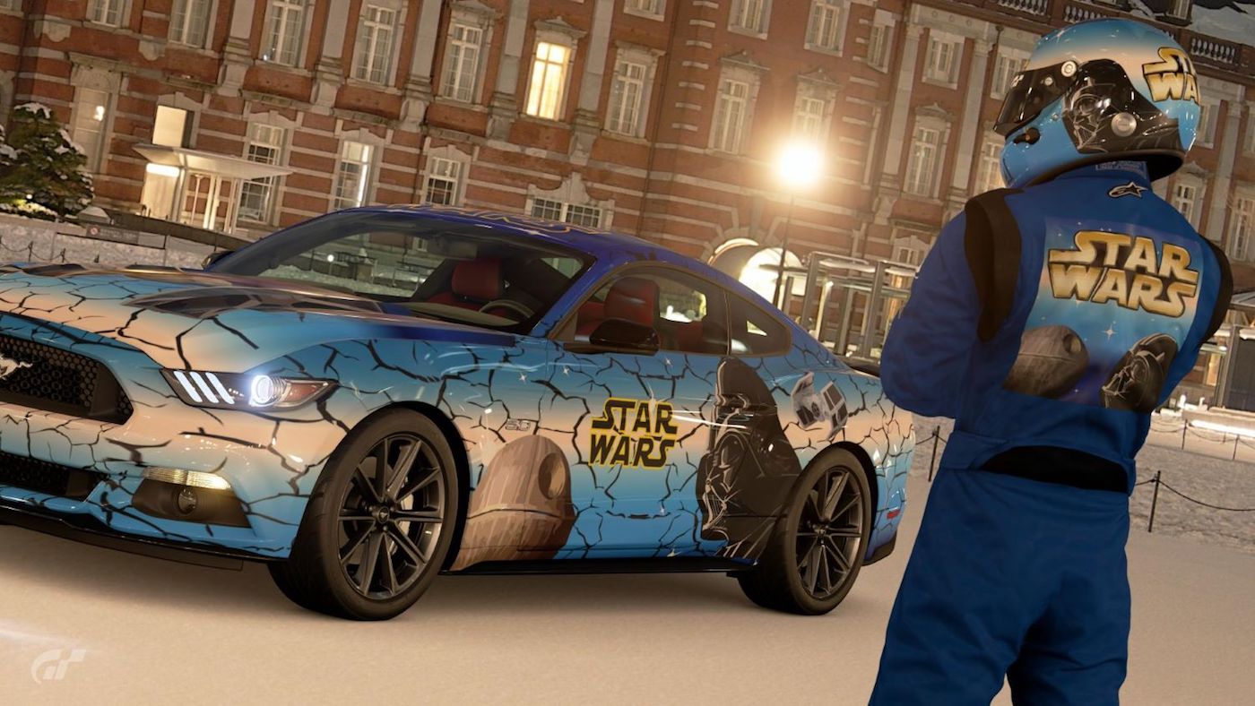 Ford Mustang GT S550 в оклейке Star Wars фото 3 - превью