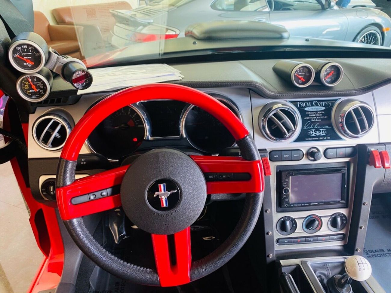 Mustang Supercharged S197 Red Mist фото 4 - превью