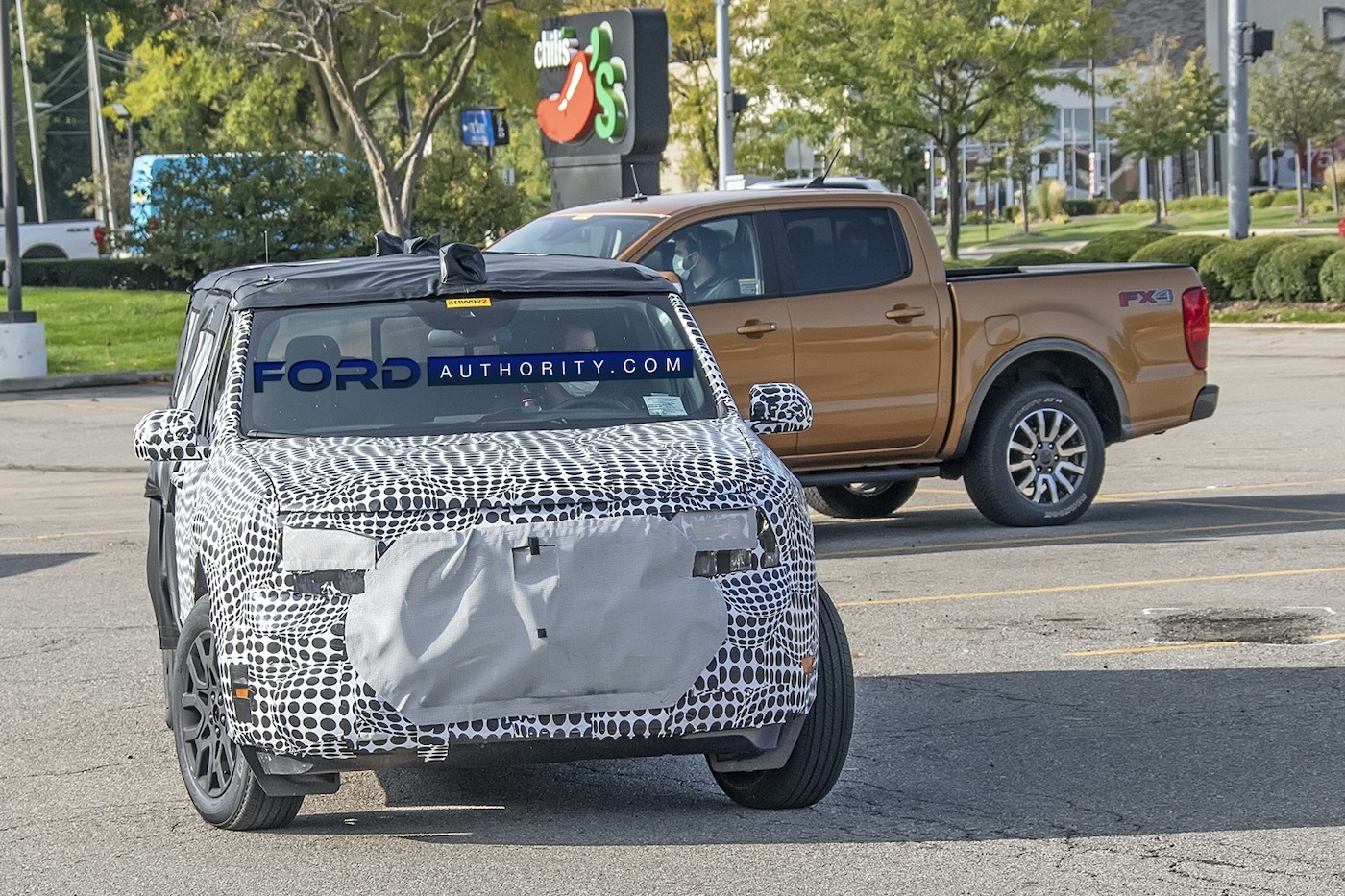 Шпионские снимки Ford Maverick фото 1 - превью