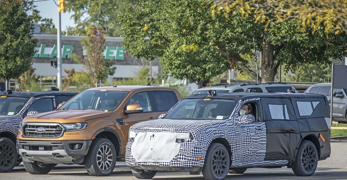 Шпионские снимки Ford Maverick фото 3 - превью