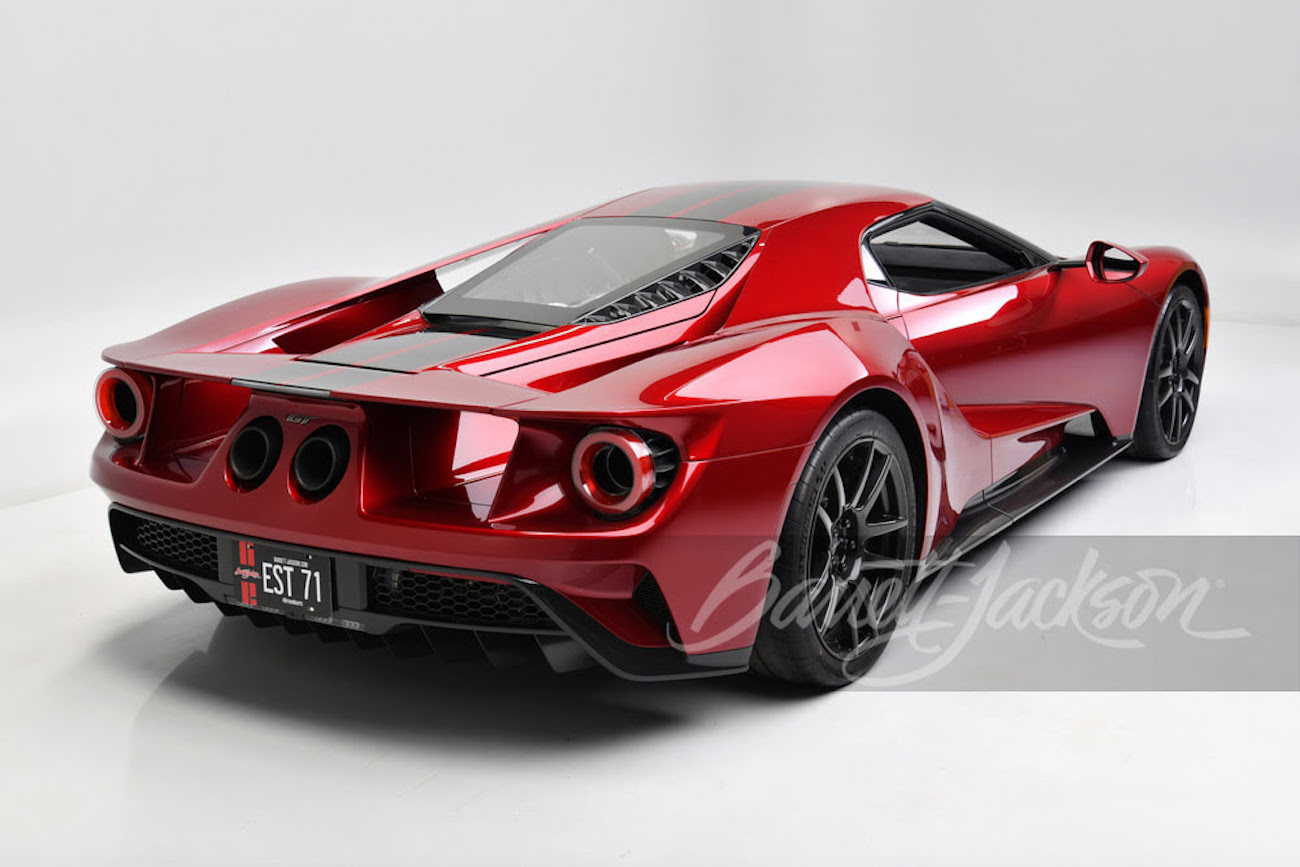 Ford GT 2019 года на аукционе фото 3 - превью