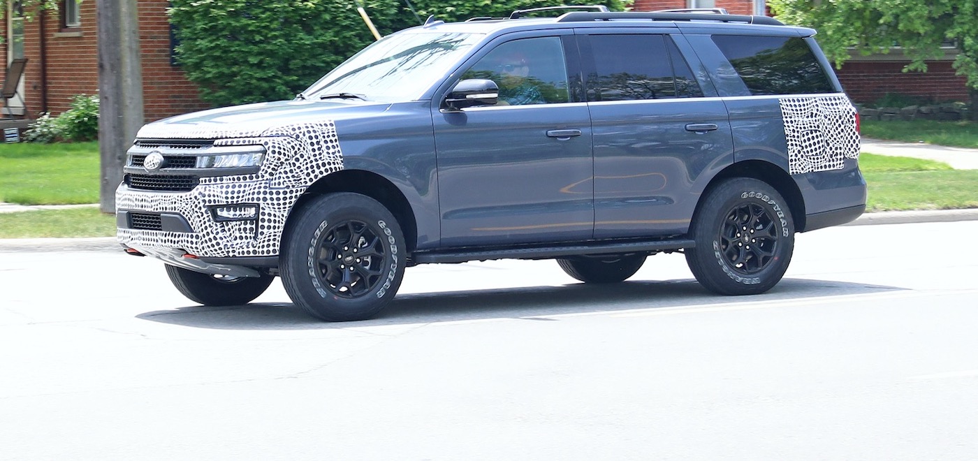 Шпионские снимки Ford Expedition Timberline 2022 года фото 1 - превью