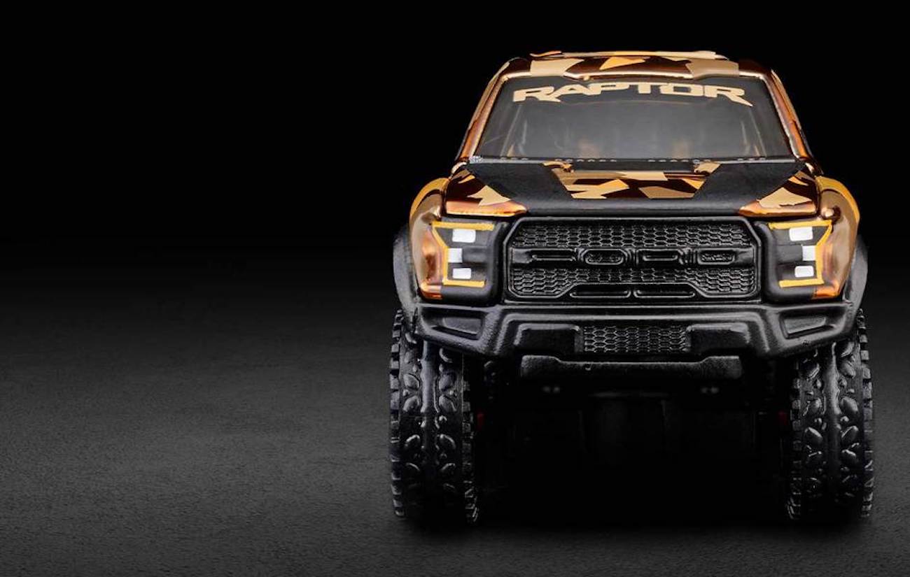 Уникальная модель Hot Wheels Ford F-150 Raptor фото 1 - превью